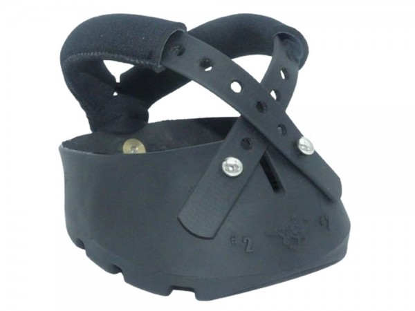 Glove Hufschuh mit GG's Softystraps Schwarz