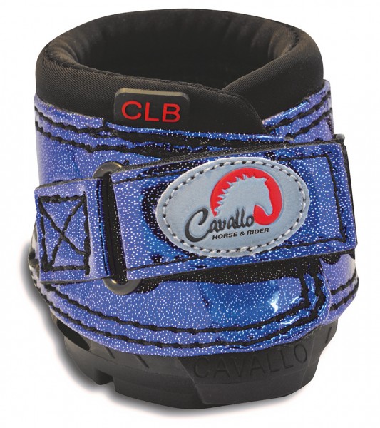 Cavallo MINI Hufschuhe Metallic Blau