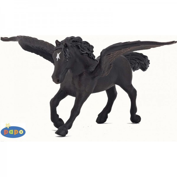PAPO Pegasus schwarz Miniatur