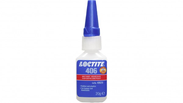 Sofortklebstoff Loctite 406 / Sicomet 50