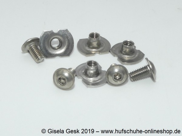 Schraubenset seitliche Clips Floating Boot